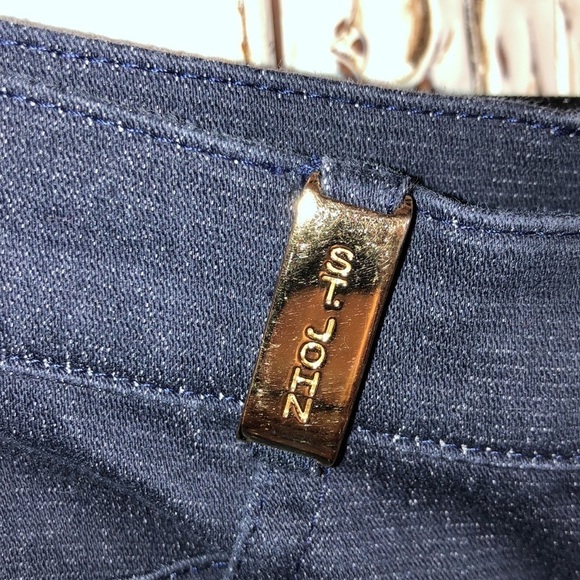 St John Sports Essentials by Marie Gray Straight Leg Denim Dress Jeans S/S - Picture 6 of 12